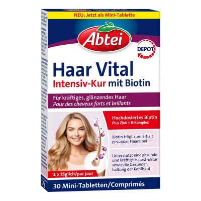 Abtei Haar Vital Intensiv-Kur mit Biotin Tabletten