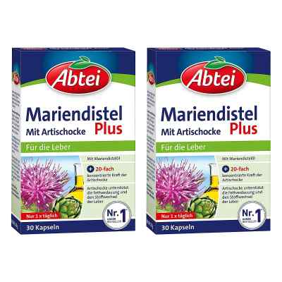 Abtei Mariendistel Plus Kapsel (n) mit artischocke Tf
