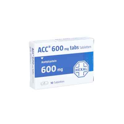 ACC 600mg tabs 10 stk von Hexal AG PZN 00434224