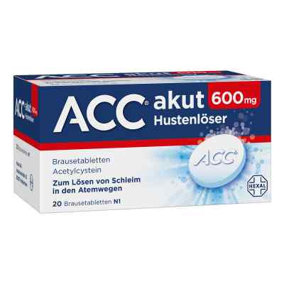 ACC® akut 600 mg Hustenlöser Brausetabletten 20 stk von Hexal AG PZN 00010808