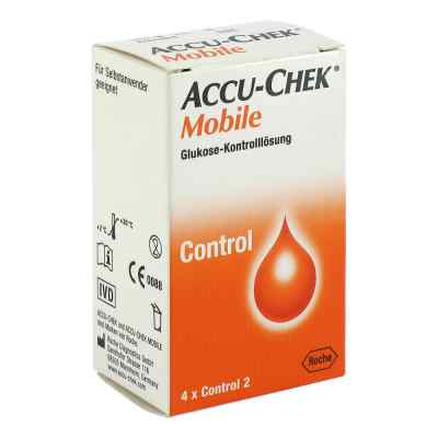 Accu Chek Mobile Kontroll Lösung 4 Einmalapplikat.