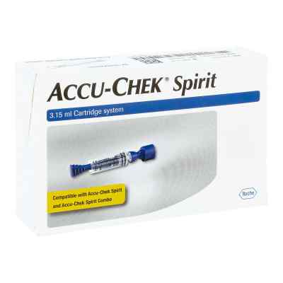 Accu Chek Spirit 3,15 ml Ampullen System 5 stk von Roche Diabetes Care Deutschland PZN 02730263