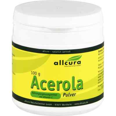 Acerola Pulver 100 g von allcura Naturheilmittel GmbH PZN 07635144
