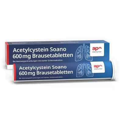 Acetylcystein 600 mg Hustenlöser Brausetabletten 