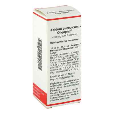 Acidum Benzoicum Oligoplex Liquidum 50 ml von Viatris Healthcare GmbH PZN 01024557