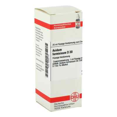 Acidum Formicicum D30 Dilution 20 ml von DHU-Arzneimittel GmbH & Co. KG PZN 02806173