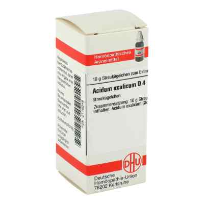 Acidum Oxalicum D4 Globuli 10 g von DHU-Arzneimittel GmbH & Co. KG PZN 02119248