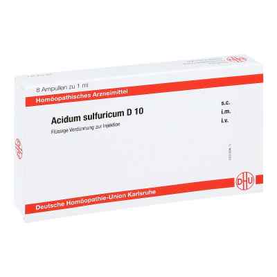 Acidum Sulfuricum D10 Ampullen 8X1 ml von DHU-Arzneimittel GmbH & Co. KG PZN 11703791