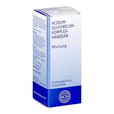 Acidum Sulfuricum Komplex flüssig 50 ml von HANOSAN GmbH PZN 02193983