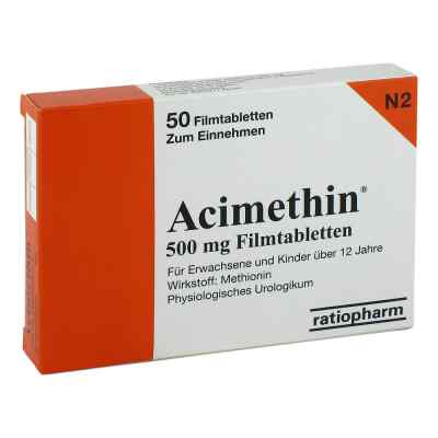 Acimethin Filmtabletten 50 stk von ratiopharm GmbH PZN 03451252