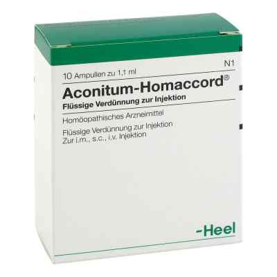 Aconitum Homaccord Ampullen 10 stk von Biologische Heilmittel Heel GmbH PZN 00010375