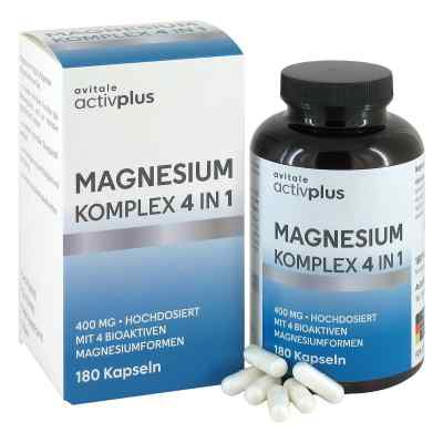 Activplus Magnesium-Komplex 4in1 400 mg Kapseln