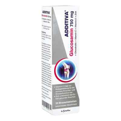 Additiva Glucosamin 750 Mg Brausetabletten 20 stk von Dr.B.Scheffler Nachf. GmbH & Co. PZN 18194341