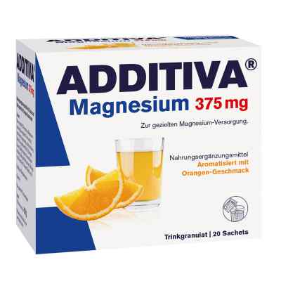 Additiva Magnesium 375 mg Granulat Orange 20 stk von Dr.B.Scheffler Nachf. GmbH & Co. PZN 10946698