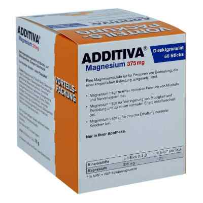 Additiva Magnesium 375 mg Sticks 60 stk von Dr.B.Scheffler Nachf. GmbH & Co. PZN 11655885