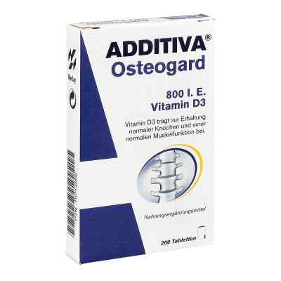 Additiva Osteogard 800 I.e. Vitamin D3 Tabletten 200 stk von Dr.B.Scheffler Nachf. GmbH & Co. PZN 10714806