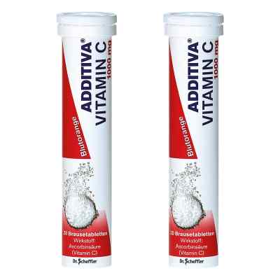 Additiva Vitamin C Blutorange Brausetabletten