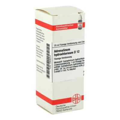 Adrenalin Hydrochl. D12 Dilution 20 ml von DHU-Arzneimittel GmbH & Co. KG PZN 02806204