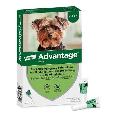Advantage Spot-On für Hunde bis 4 kg