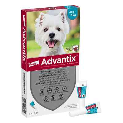 Advantix Spot-On für Hunde 4 - 10 kg 4 stk von Elanco Deutschland GmbH PZN 02362517