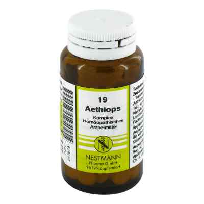 Aethiops Komplex Tabletten Nummer 19 120 stk von NESTMANN Pharma GmbH PZN 02479751