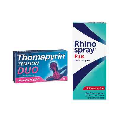 Aktionspaket - Thomapyrin TENSION DUO und Rhinospray Plus