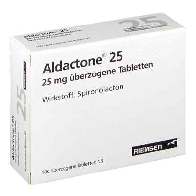 Aldactone 25 100 stk von Esteve Pharmaceuticals GmbH PZN 06135310