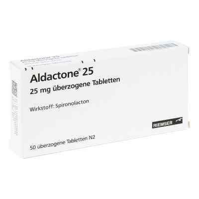 Aldactone 25 50 stk von Esteve Pharmaceuticals GmbH PZN 02475003