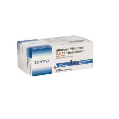Alfuzosin Winthrop 2,5 mg Filmtabletten 100 stk von Zentiva Pharma GmbH PZN 04944956