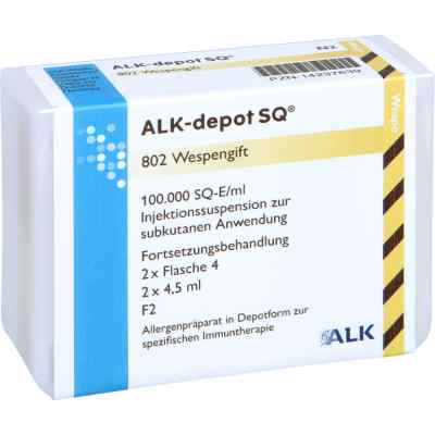 Alk-depot Sq 802 Wespengift F2 2X4.5 ml von ALK-Abello Arzneimittel GmbH PZN 14237639