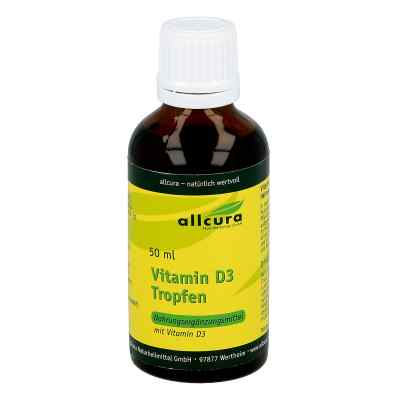 allcura Vitamin D3 Tropfen 50 ml von allcura Naturheilmittel GmbH PZN 11604362