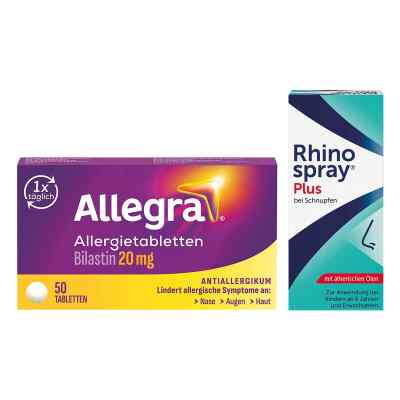 Allegra und Rhinospray Plus Nasenspray 1 Pck von A. Nattermann & Cie GmbH PZN 08102463
