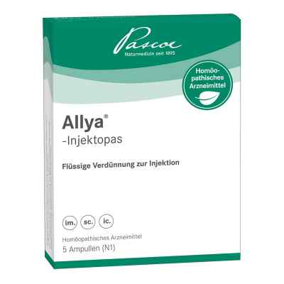 Allya-injektopas Sl Ampullen 5 stk von Pascoe pharmazeutische Präparate PZN 11127933