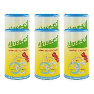 Almased Mandel-Vanille-Geschmack 6x500 g von  PZN 08101532