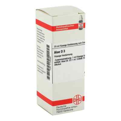 Aloe D3 Dilution 20 ml von DHU-Arzneimittel GmbH & Co. KG PZN 02109468