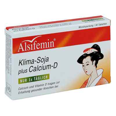 Alsifemin Klima Soja + Calcium + Vitamin D Tabletten 30 stk von Wolfgang Epple Verpackungsservic PZN 01698356
