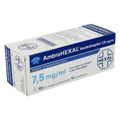 AmbroHEXAL Hustentropfen 7,5mg/ml 100 ml von Hexal AG PZN 03691890
