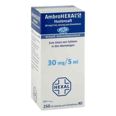 AmbroHEXAL S Hustensaft 30mg/5ml 250 ml von Hexal AG PZN 00839205