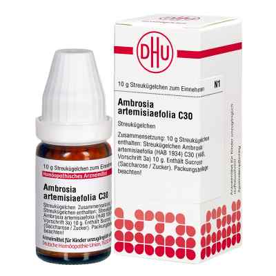 Ambrosia Artemis. C30 Globuli 10 g von DHU-Arzneimittel GmbH & Co. KG PZN 07454371