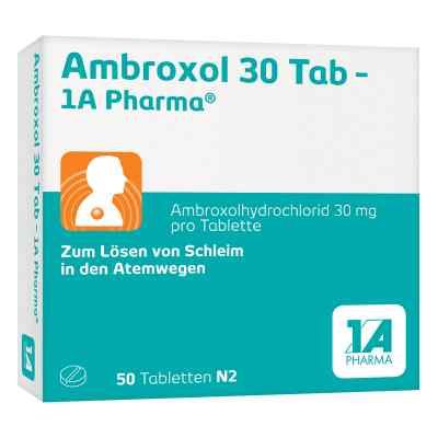 Ambroxol 30 Tab-1A Pharma 50 stk von 1 A Pharma GmbH PZN 03201880