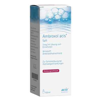 Ambroxol acis Saft 100 ml von acis Arzneimittel GmbH PZN 04876290