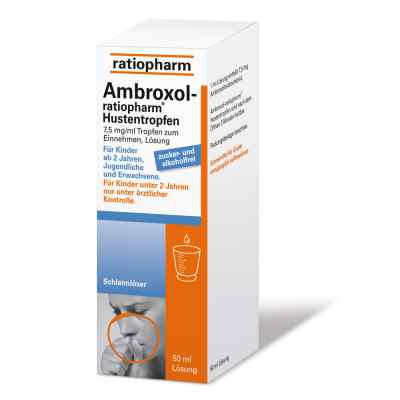 Ambroxol ratiopharm Hustentropfen 50 ml von ratiopharm GmbH PZN 00563080