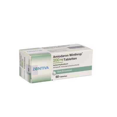 Amiodaron Winthrop 200 mg Tabletten 50 stk von Zentiva Pharma GmbH PZN 05380510