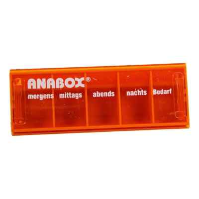 Anabox Tagesbox orange 1 stk von WEPA Apothekenbedarf GmbH & Co K PZN 03233584