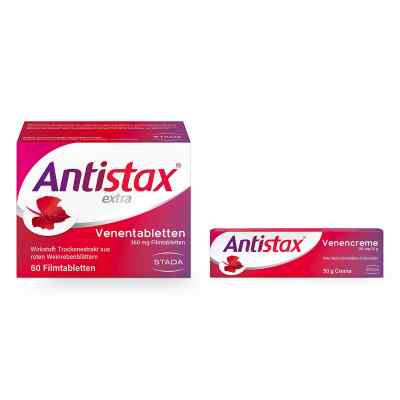 Antistax extra Venentabletten + Venencreme