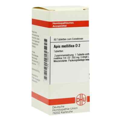 Apis Mellifica D2 Tabletten 80 stk von DHU-Arzneimittel GmbH & Co. KG PZN 02893278