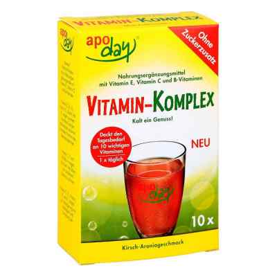 Apoday Vitamin-komplex Kirsch-aronia zuckerfr.Plv.