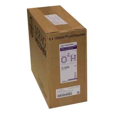 Aqua Bidest Plastik 6X1000 ml von SERAG-WIESSNER GmbH & Co.KG PZN 03291883