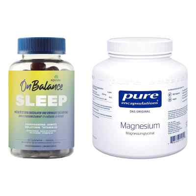 Aquilea Onbalance Sleep Gummies + Pure Encapsulations Magnesium 