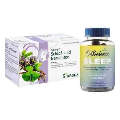 Aquilea Onbalance Sleep Gummies + Sidroga Schlaf- & Nerventee